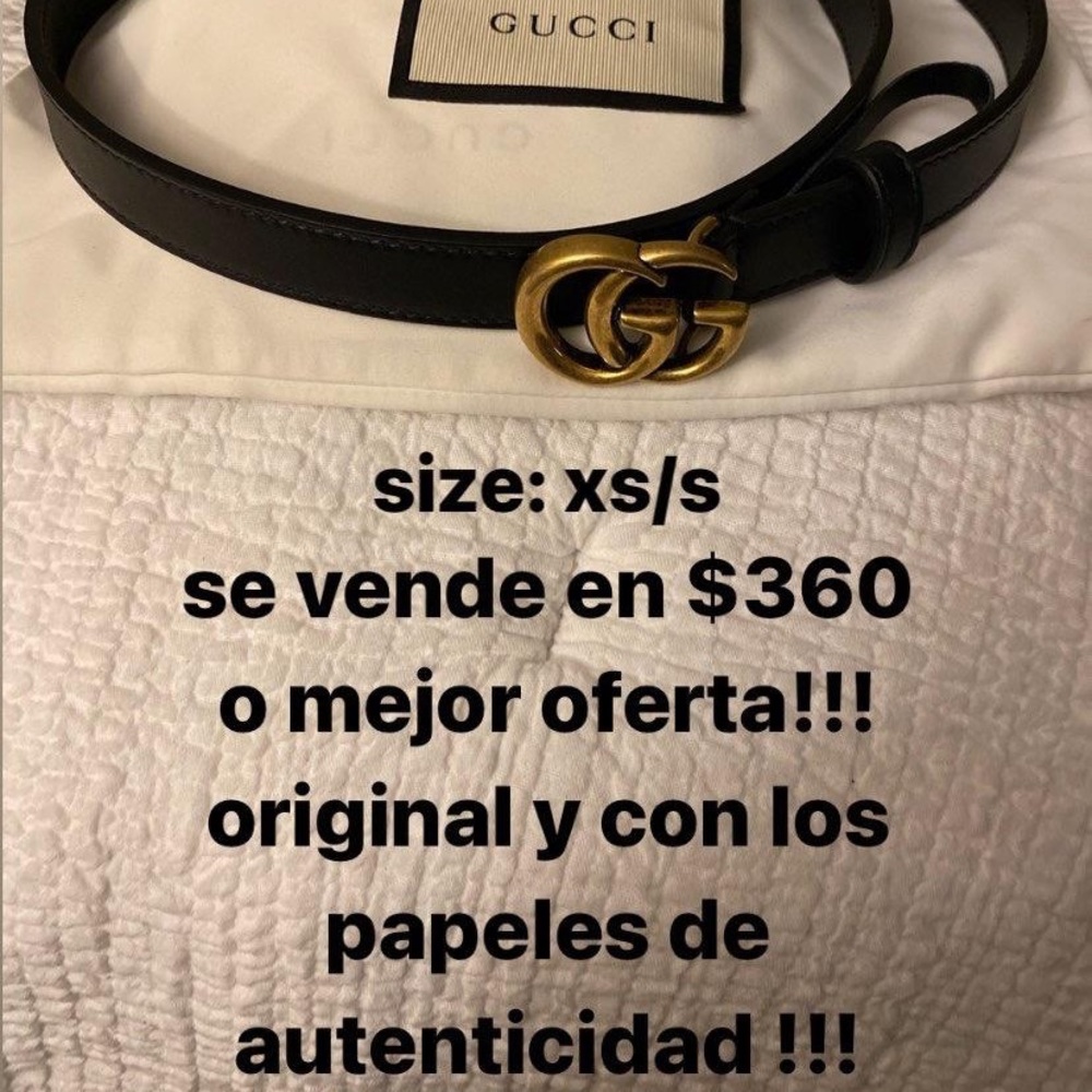 Original Gucci belt